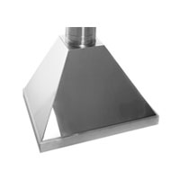 Coifa em Inox para churrasqueira - 83cm x 71cm